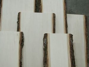 Bark Edge boards for crafters